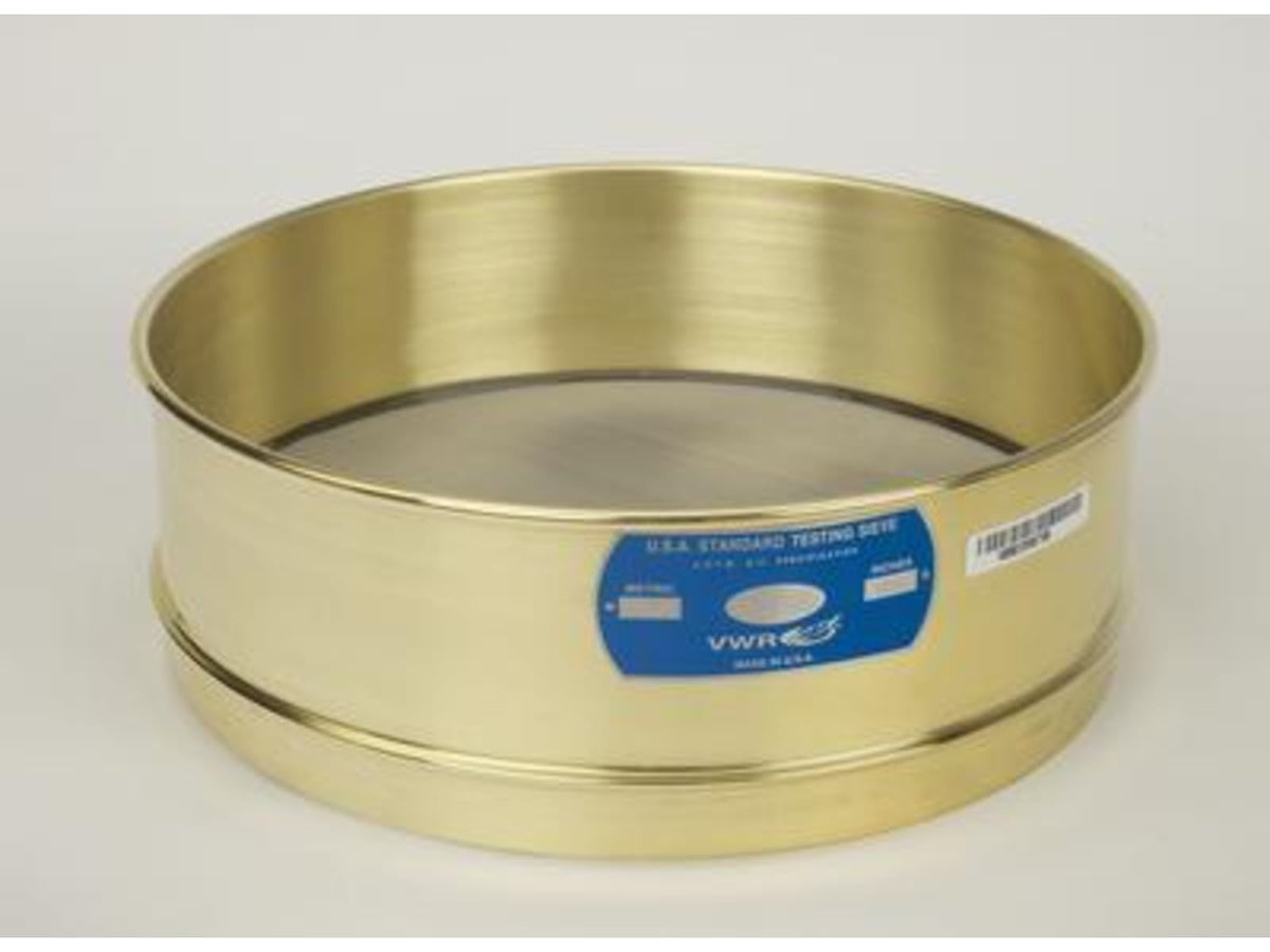 VWR Sieve Brass Ss 12INDFULLHT 635BS12F