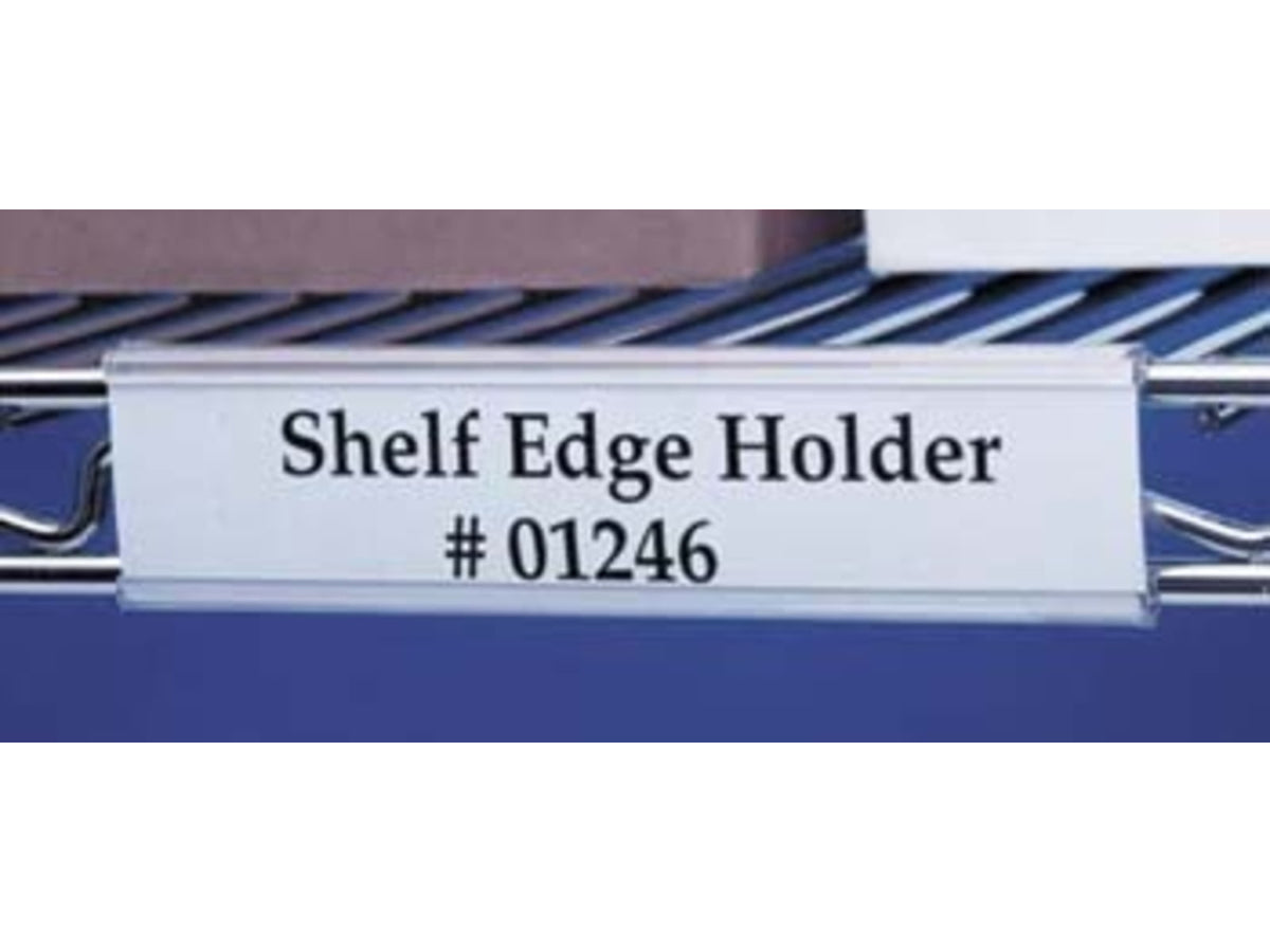 VWR Snap-On Label Holders for Wire Shelving WR-1253