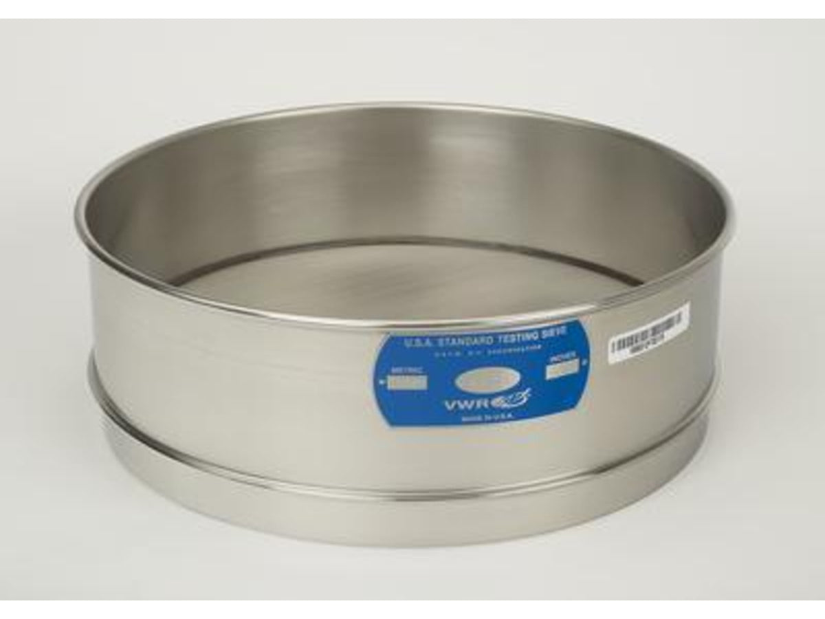 VWR Sieve Ss 12"DIA Fullht 230SS12F