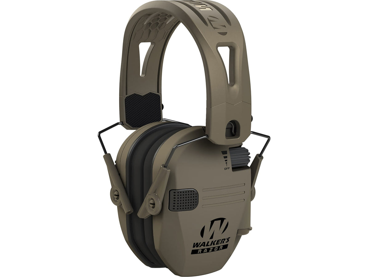 Walkers Razor Tacti-Grip Series Electronic Ear Muffs