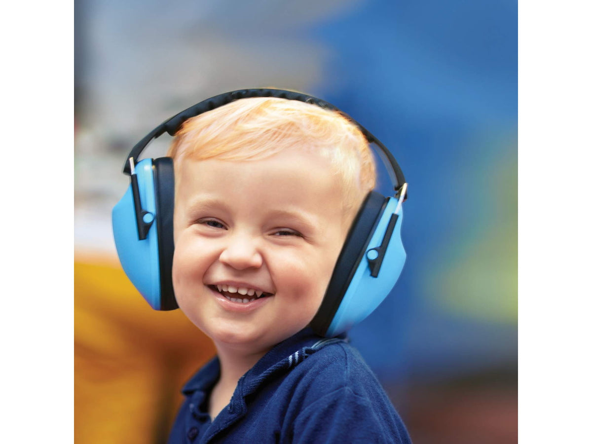Walkers Baby & Kids Passive Protection Folding Ear Muffs 23 dB NRR Blue GWP-FKDM-BL