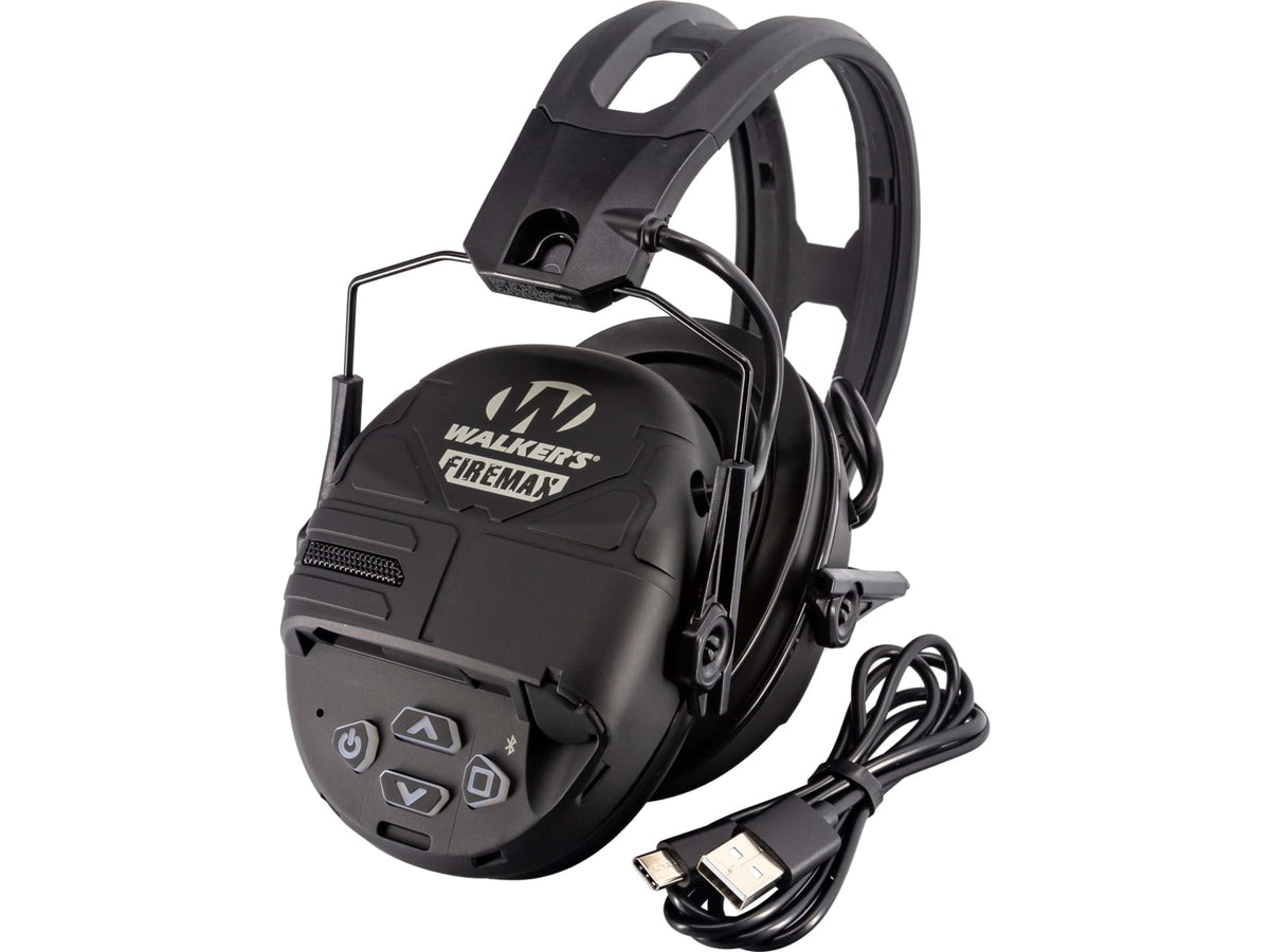 Walkers Firemax Bt Bluetooth Muff Black GWP-DFM-BT
