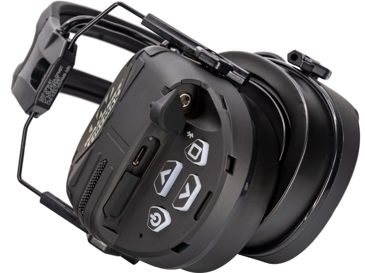 Walkers Firemax Bt Bluetooth Muff Black GWP-DFM-BT