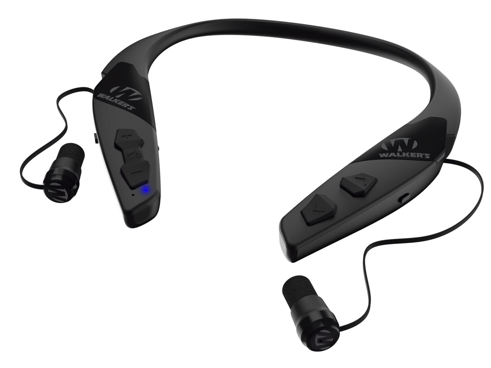 Walkers Razor XV 3.0 Electronic Bluetooth Earbuds Headset 31 db NRR Black GWP-BTN-BT