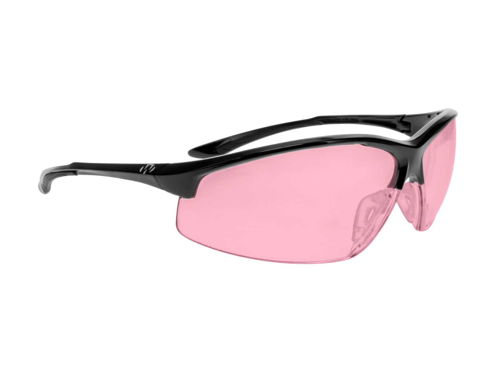 Walkers IKON Tanker Glasses Black Frame Rose Lenses