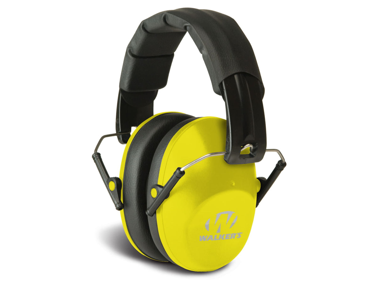 Walkers Pro Low Profile Folding Earmuff 22 Db Yellow Gwpfpm1Yl