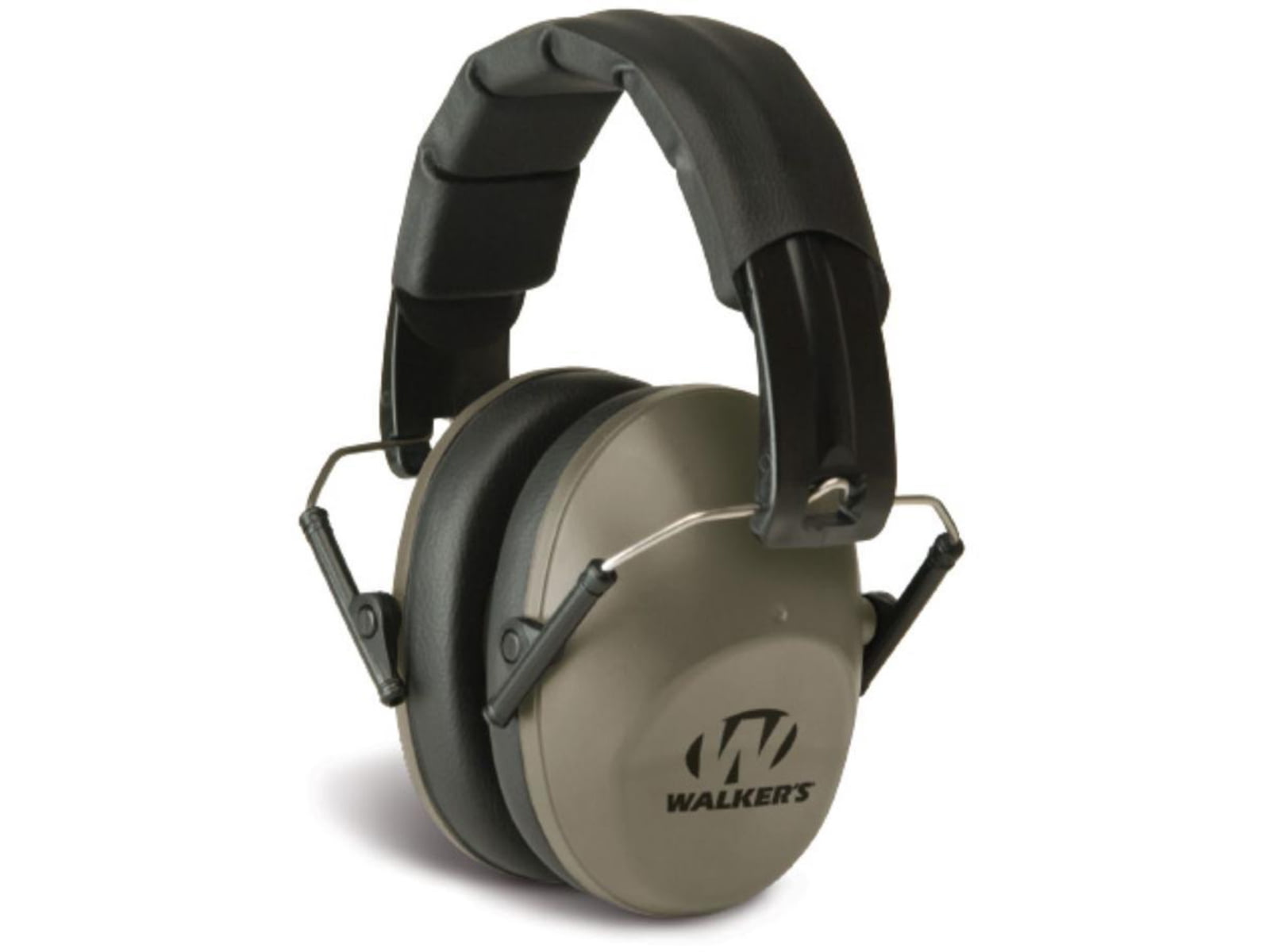 Walkers Low Profile Folding Ear Muffs 22 dB NRR Flat Dark Earth
