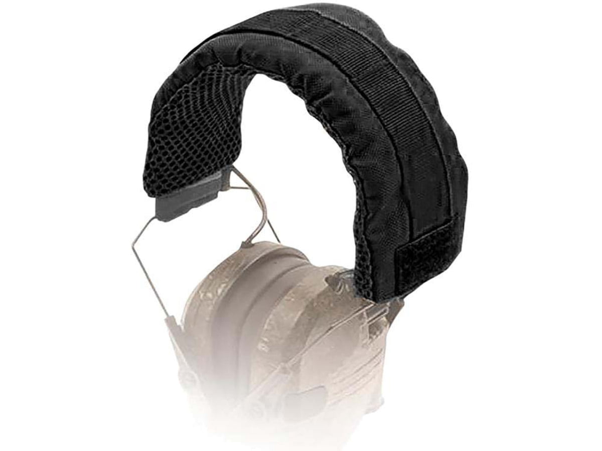 Walkers Razor Nylon Headband Wrap w/Hook & Loop Webbing Black GWP-HDBNDV