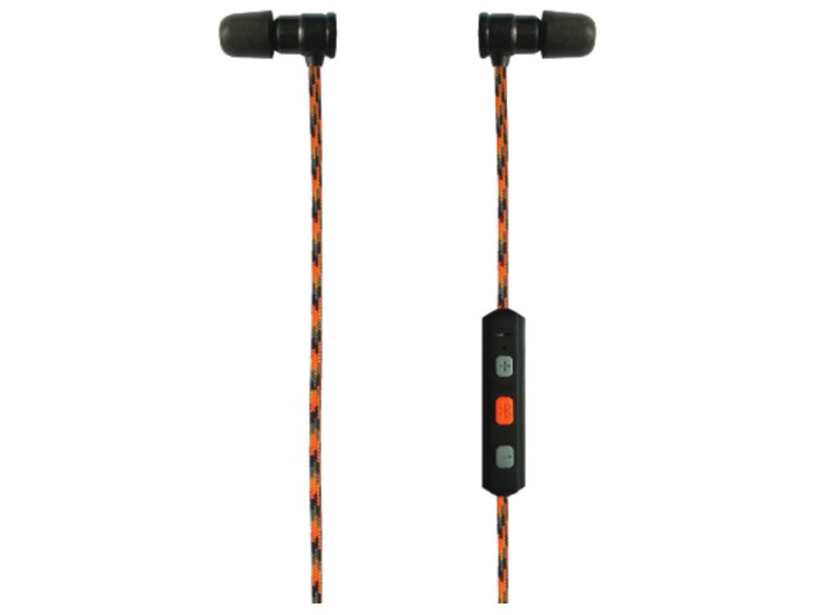 Walkers Flexible Bluetooth Neckband Ear Buds 30 dB NRR Orange GWP-RP-BT