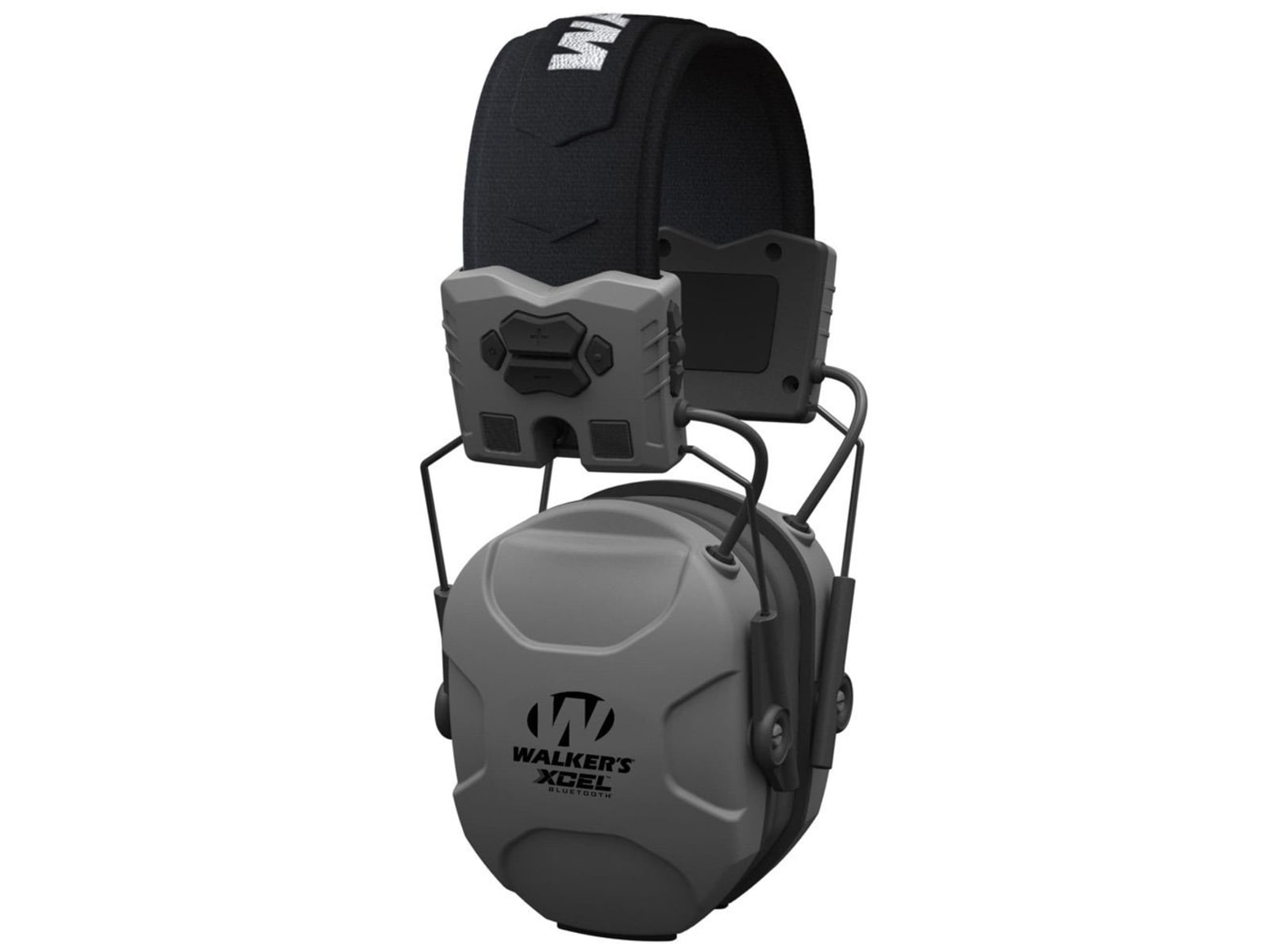 Walkers XCEL 500BT Digital Electronic Bluetooth Ear Muffs 26 dB NRR Gray GWP-XSEM-BT
