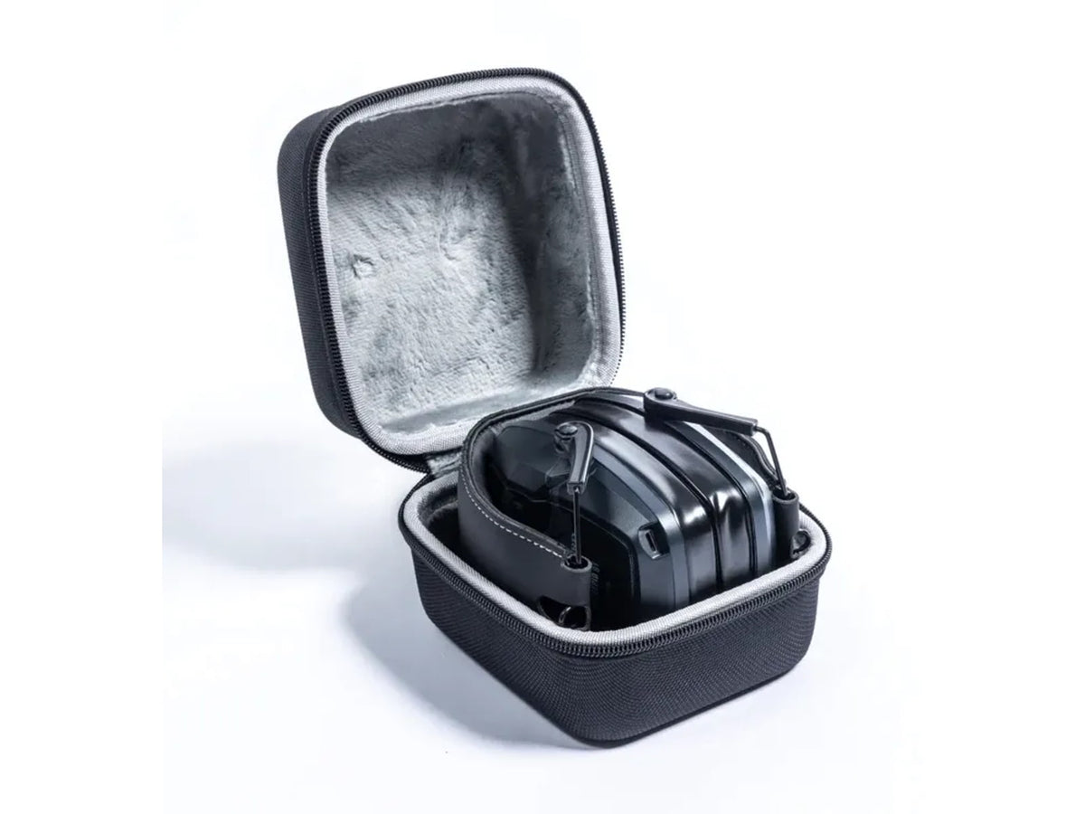 WarBird Intrepid BT-Bluetooth Rechargeable 23dB Earmuffs with Gel Ear Seals Black EAINBT