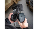 WarBird Intrepid BT-Bluetooth Rechargeable 23dB Earmuffs with Gel Ear Seals Black EAINBT
