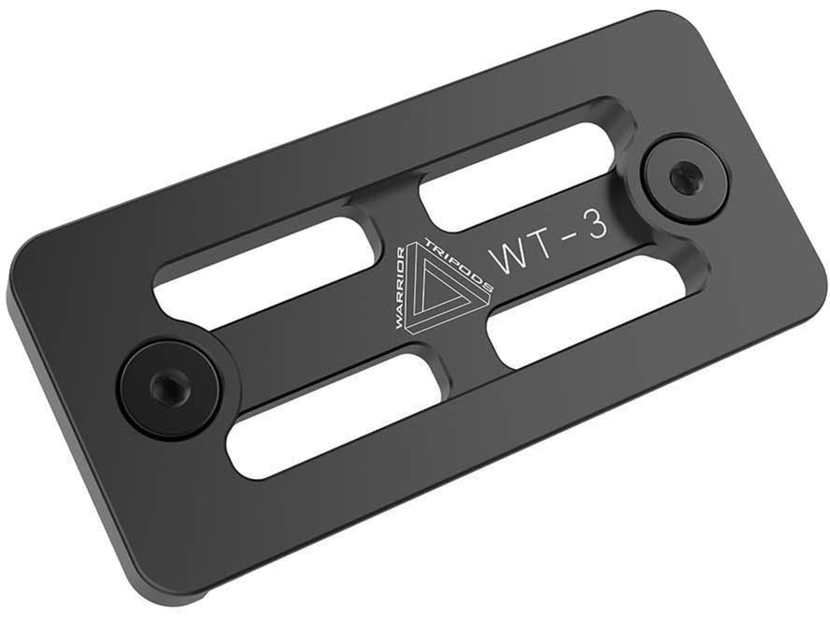 Warrior Tripods Mloc 3in Arca Plate Aluminum WT-3