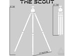 Warrior Tripods The Scout Tripod Aluminum