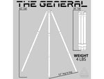 Warrior Tripods The General Tripod Accessories Black WT-G