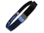 Wazoo Survival Gear Cache Belt Men's Medium 35-42in Hook & Loop Black BLT-MD-BK-TG
