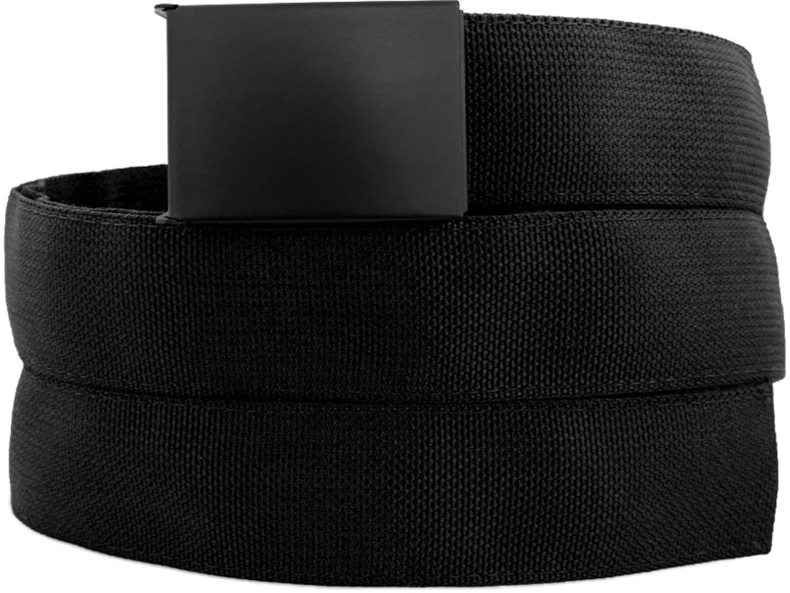 Wazoo Survival Gear Cache Belt Men's Medium 35-42in Hook & Loop Black BLT-MD-BK-TG