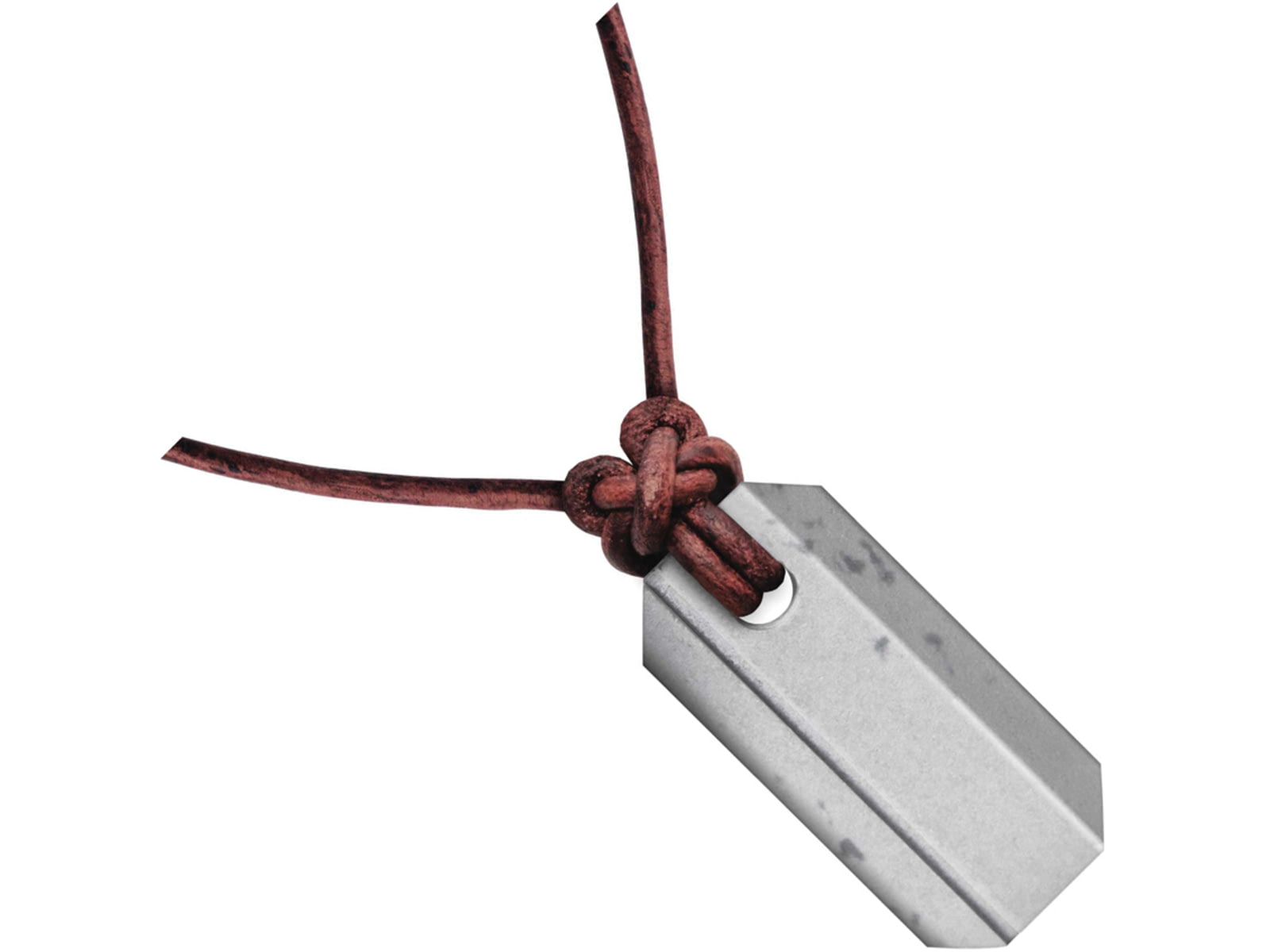 Wazoo Survival Gear Viking Whetstone Pendant Plain WSGNKLVKWH