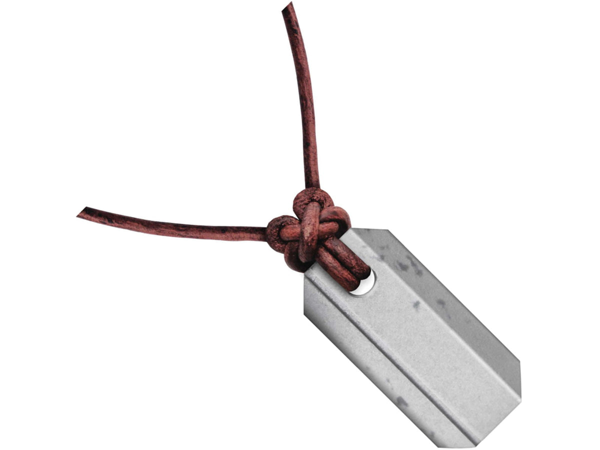 Wazoo Survival Gear Viking Whetstone Pendant Plain WSGNKLVKWH