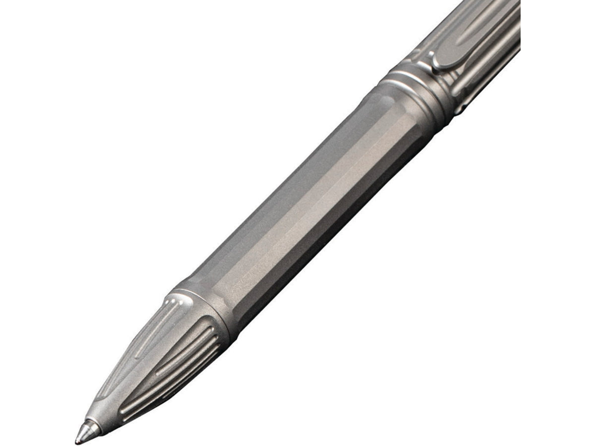 We Knife Co Ltd Baculus Spinner Titanium Pen