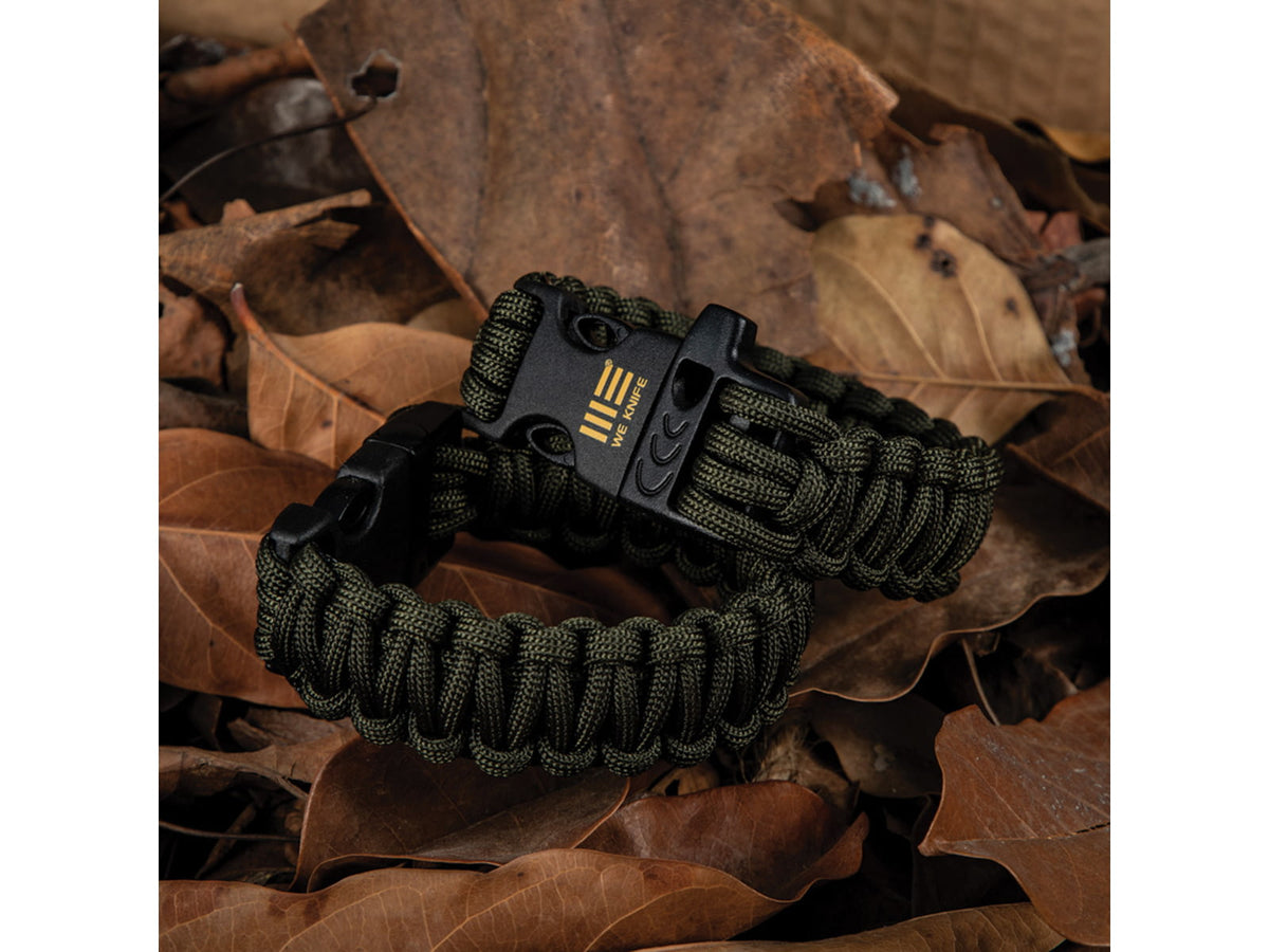 We Knife Co Ltd Paracord Bracelet Green WEPCB