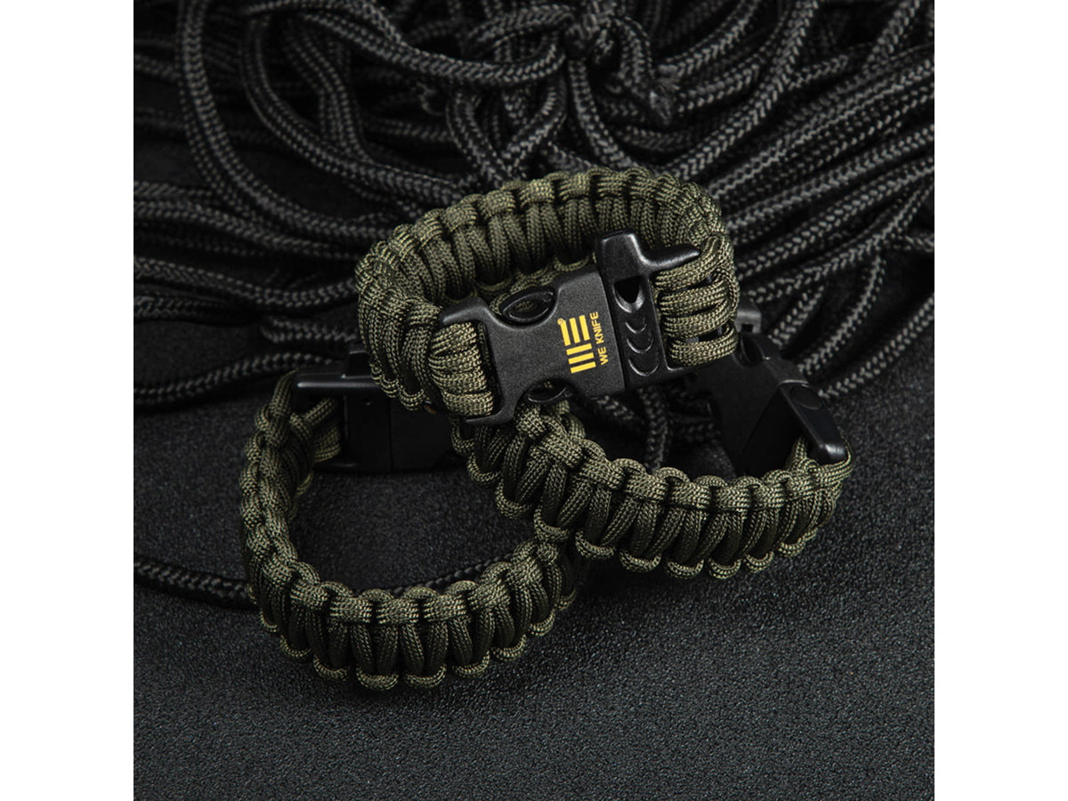 We Knife Co Ltd Paracord Bracelet Green WEPCB