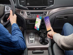 WeatherTech Cupfone Duo Black Plastic Knobs Black