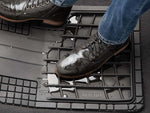 WeatherTech Front and Rear Trim-to-fit HD mat set Black