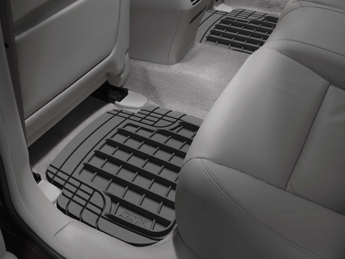 WeatherTech Front and Rear Trim-to-fit HD mat set Black
