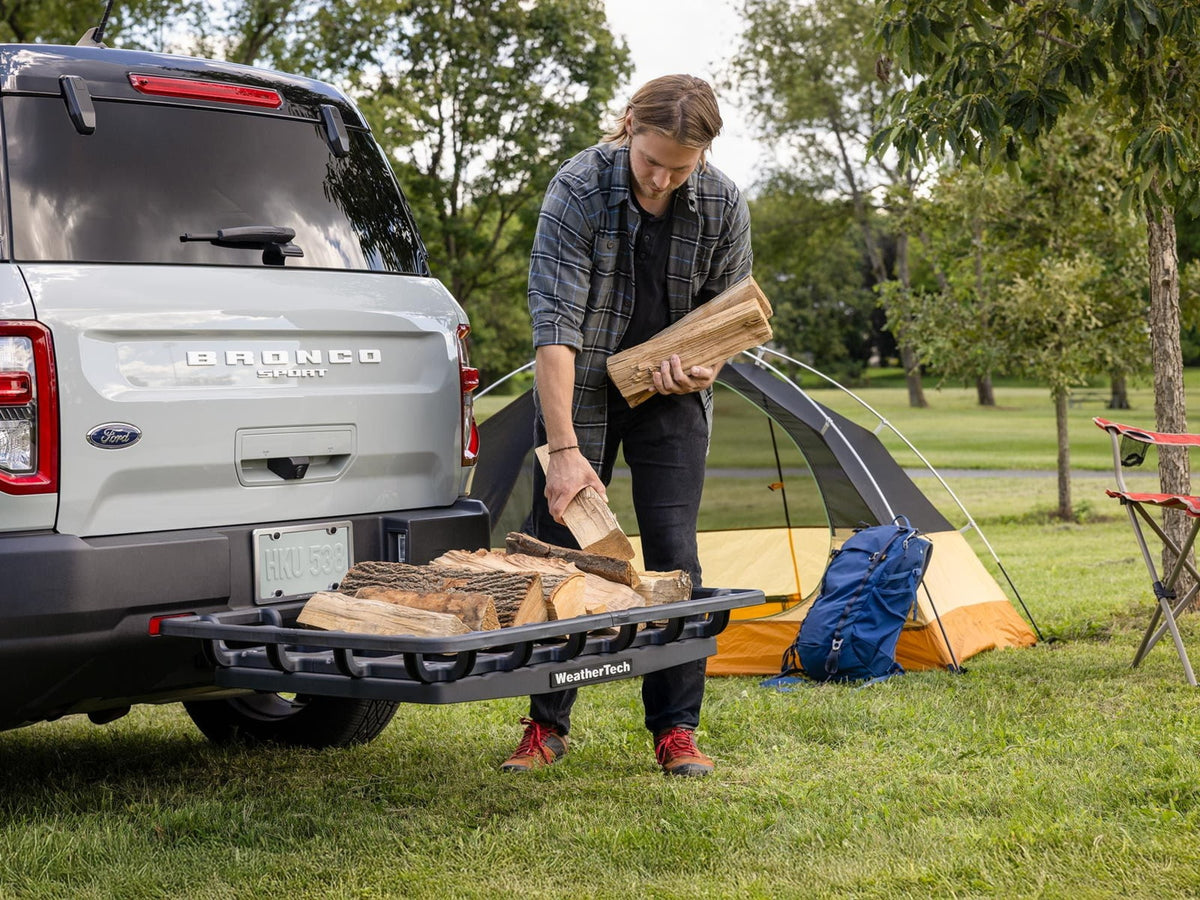 WeatherTech Hitch Basket Dark Gray
