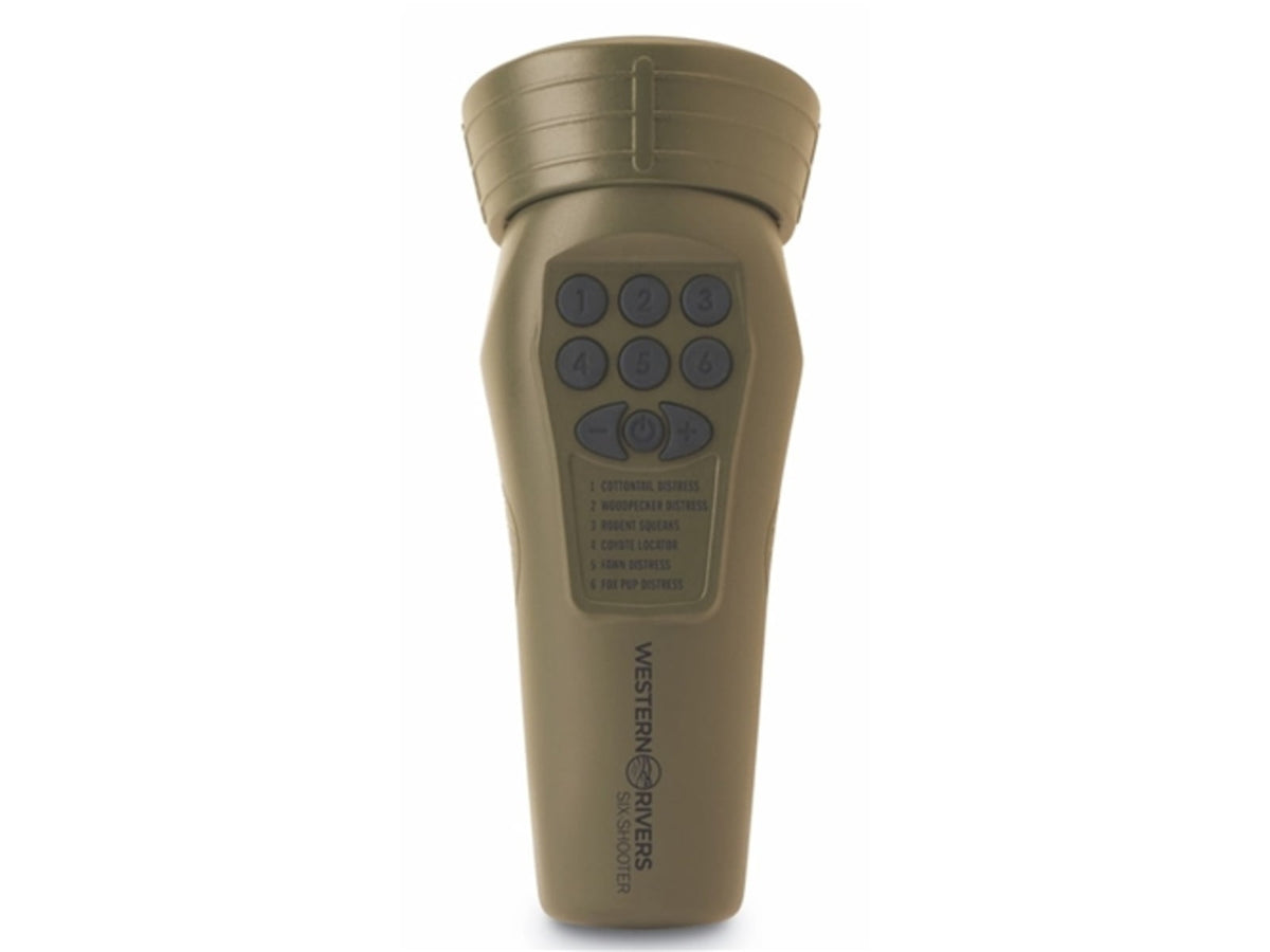 Western Rivers Mantis Six Shooter Eletronic Caller WRC-GC6S