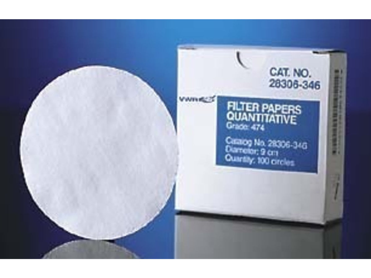 VWR Grade 474 Filter Paper Quantitative 28306-368