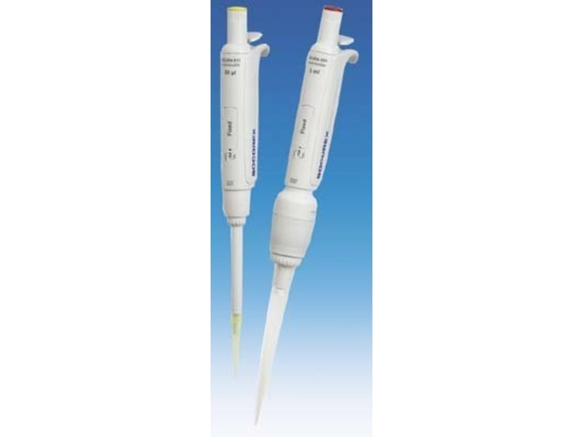 Wheaton Socorex Acura Single-Channel Pipettors With Tip Ejectors Fixed Volume Wheaton W810008