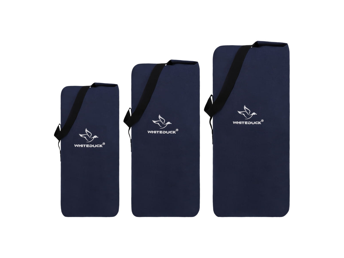 White Duck Hoplite Canvas Top Load Bag Blue Large