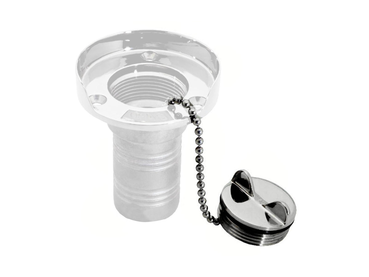 Whitecap Cap & Chain f/6001 Gas Fill Replacement 6002