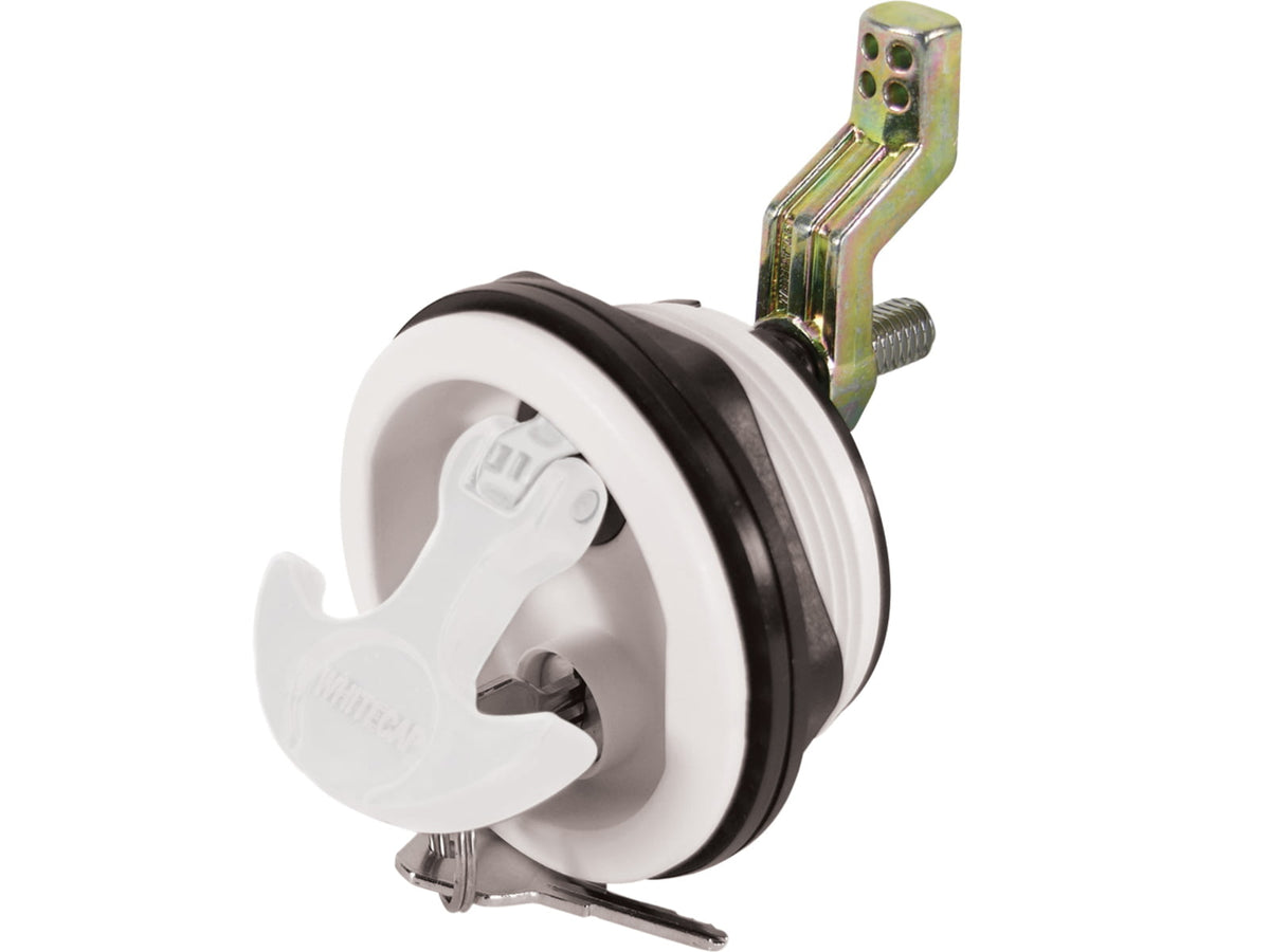 Whitecap Locking Nylon T-Handle - White/White 3226WC