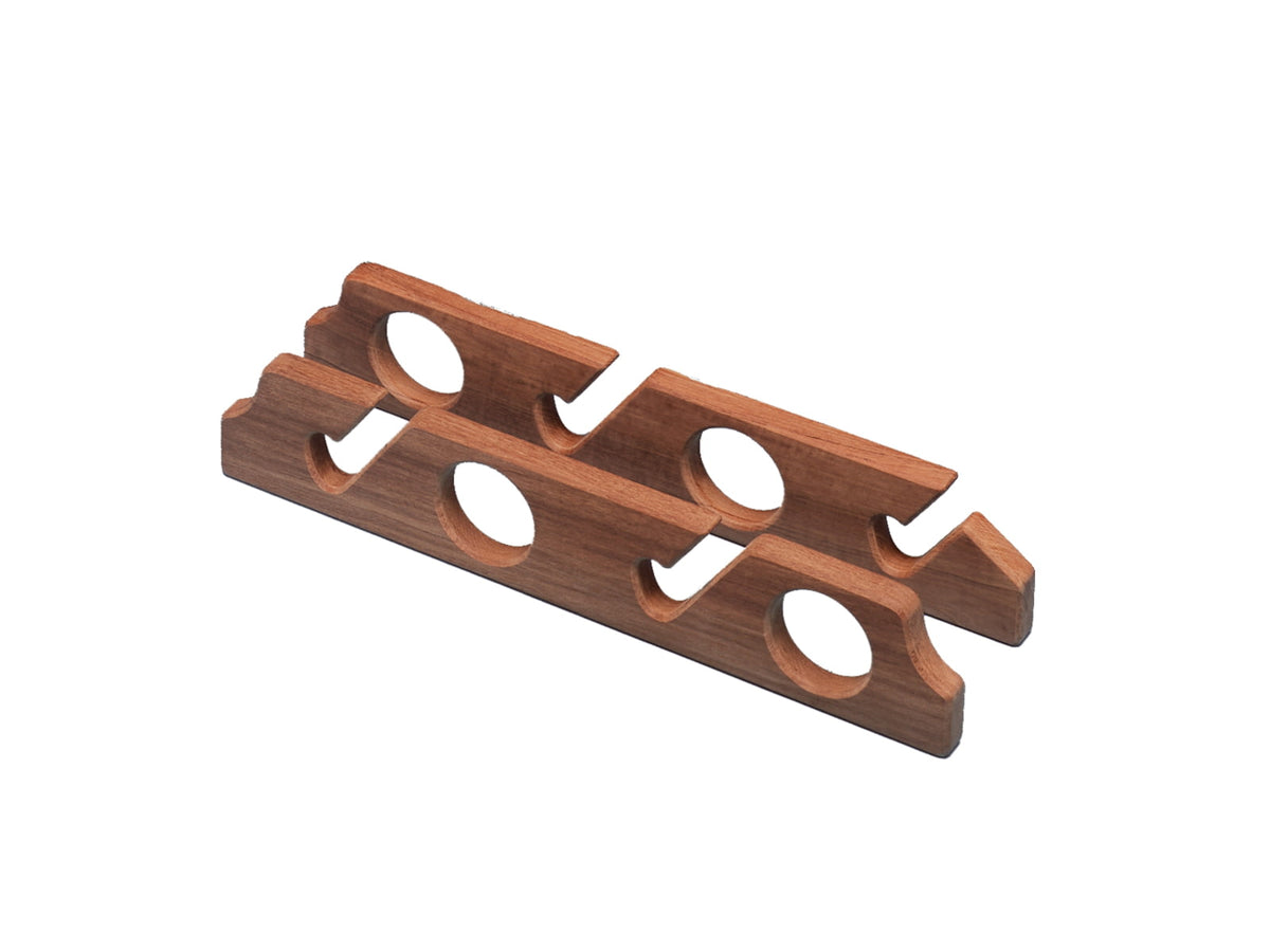 Whitecap Teak Four-Rod Storage Rack - Pair 60612