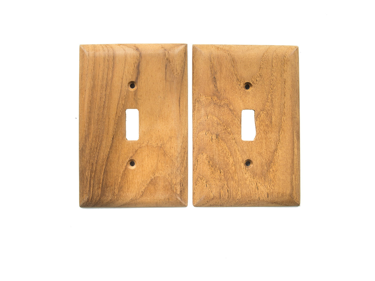 Whitecap Teak Switch Cover/Switch Plate - 2 Pack 60172