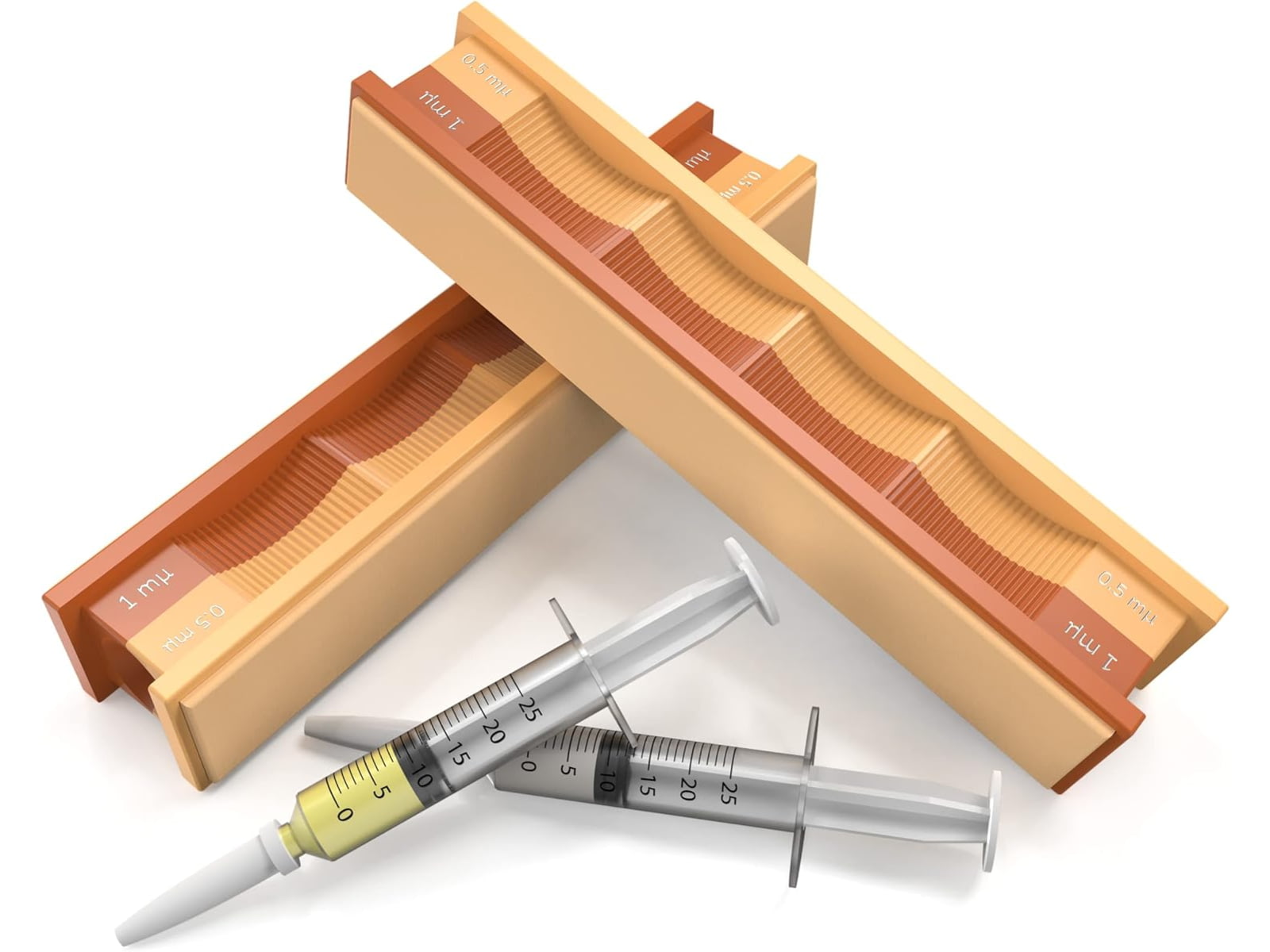 Wicked Edge 1/0.5 Micron Diamond and Leather Sharpening Strops Pack