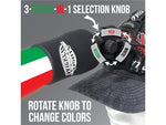 Wicked Hunting Lights ScanPro iC 3-Color-In-1 GEN4 LED Night Hunting Headlamp Black
