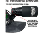 Wicked Hunting Lights ScanPro iC 3-Color-In-1 GEN4 LED Night Hunting Headlamp Black