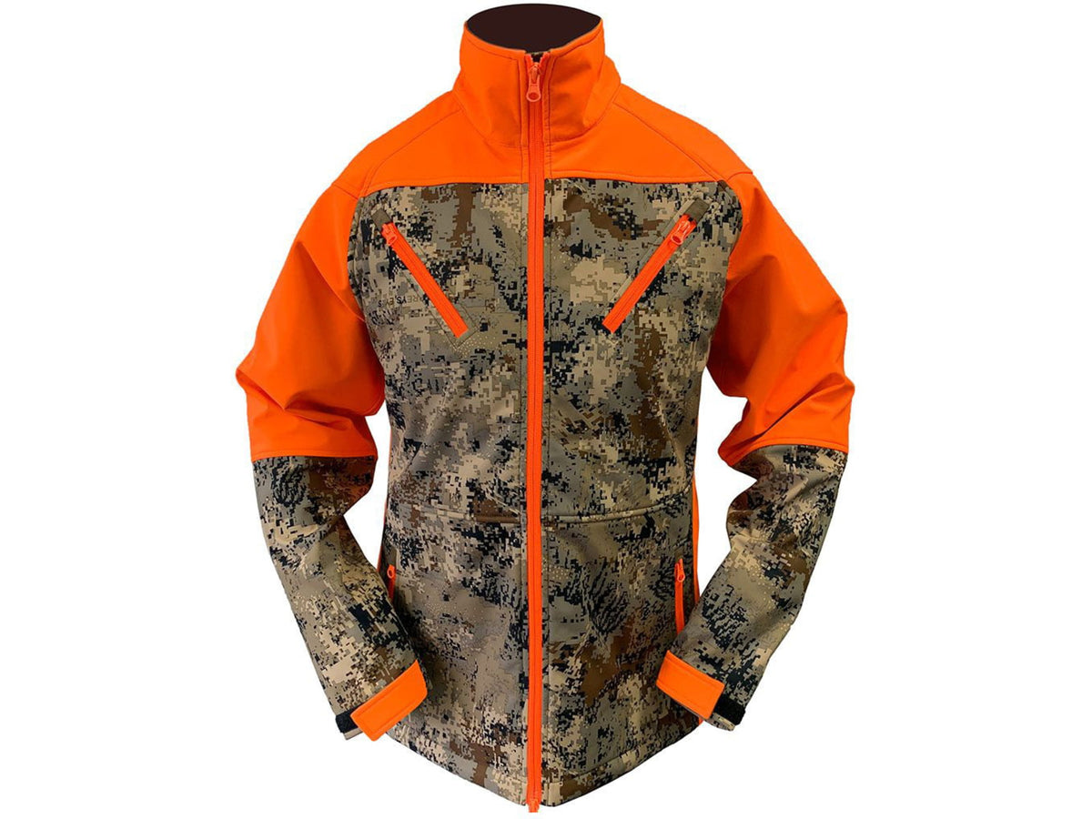 WILDFOWLER Upland Soft Shell Jacket - Women's Digital Upland Large