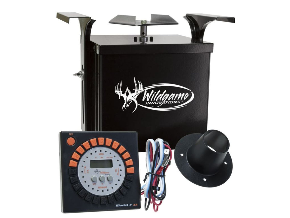 Wildgame Innovations 6V Analog Power Control Unit for Game Feeder / 1-20 seconds per Feeding Black TH-6VA
