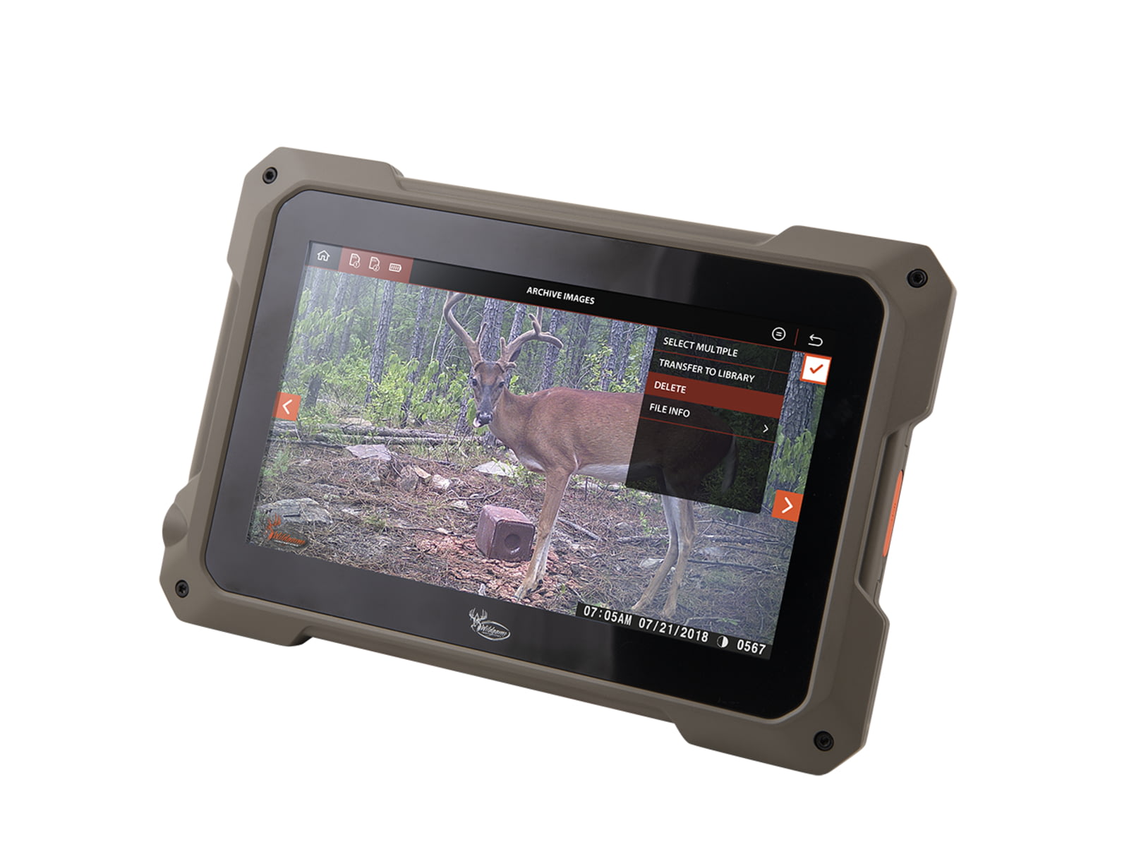 Wildgame Innovations VU70 Trail Pad Tablet Dual SD Card Reader WGIVW0009