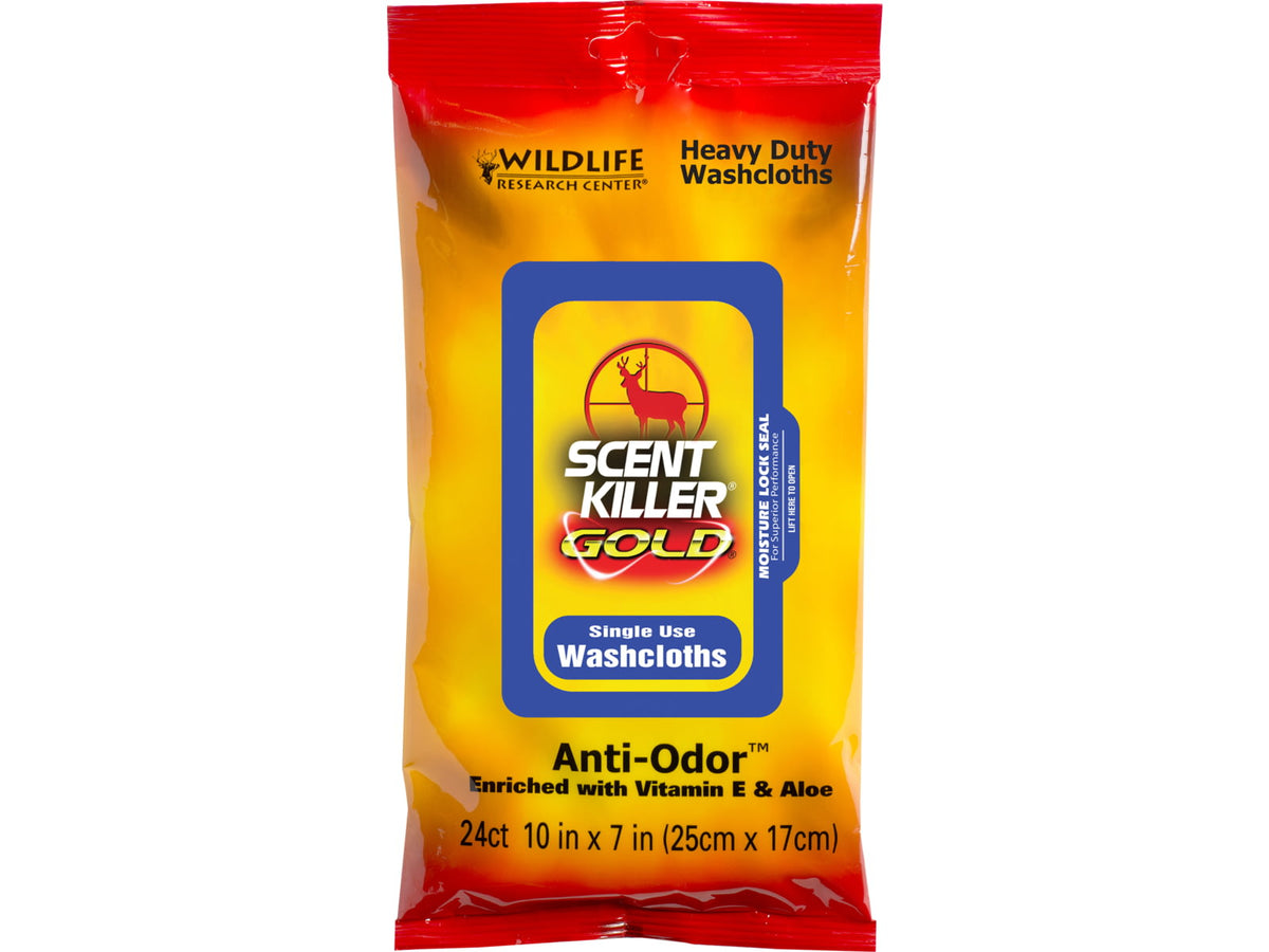 Wildlife Research Center Scent Killer Gold Heavy Duty Washcloths