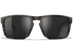 Wiley X Active 6 Apex Captivate Pol Sunglasses Brown Frame Matte Tortoise Black Mirror Lens