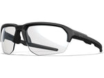 Wiley X Changeable Series Jakl Captivate Non-Pol Sunglasses Matte Black Frame Grey Clear Rust Lens