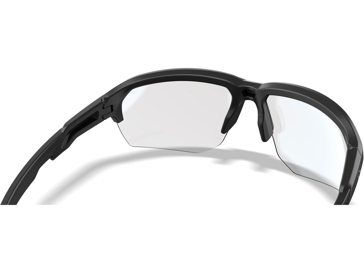 Wiley X Changeable Series Jakl Captivate Non-Pol Sunglasses Matte Black Frame Grey Clear Rust Lens