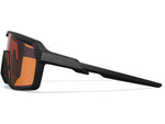Wiley X Citadel Sunglasses Matte Black Matte Gunmetal Logo Frame Clear/Grey/Rust Anti-Fog Lenses