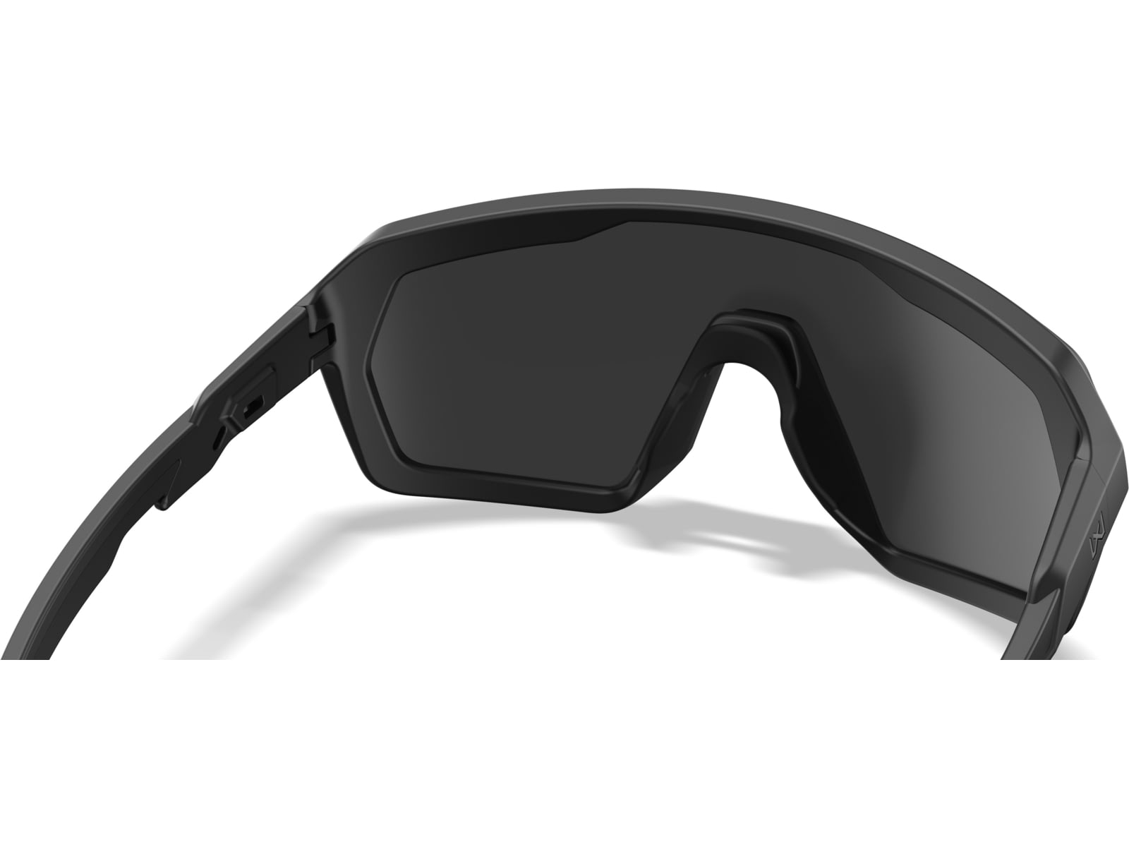 Wiley X Citadel Sunglasses Matte Black Matte Gunmetal Logo Frame Clear/Grey/Rust Anti-Fog Lenses